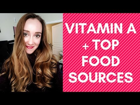 Vitamin A + Top Food Sources