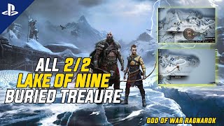 All Lake Of Nine Buried Treasure | God Of War Ragnarok