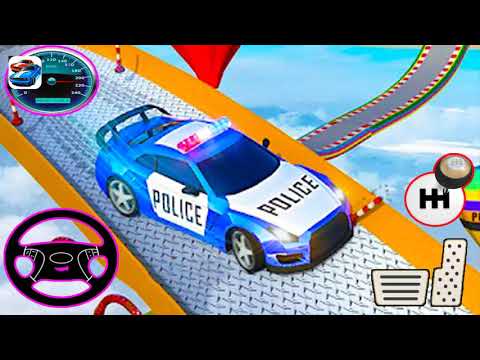 Police Ramp Car Stunts GT Racing Car Stunts Game - Android GamePlay - Car Games Android