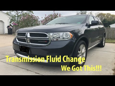 2012 Dodge Durango 3.6L 5spd Transmission Fluid Change Explained