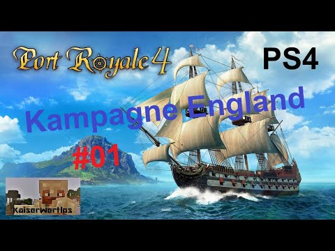 Port Royale 4 PS4 Kampagne England #01 Deutsch German Live