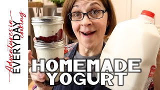Making your own yogurt is easier than you think! (Pressure Cooker)