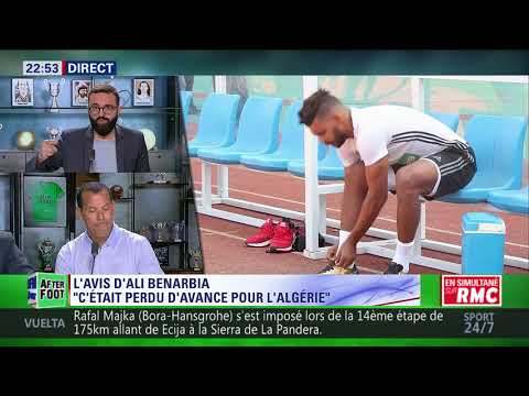After Foot du samedi 02/09 – Partie 3/6 - L'avis tranché d' Ali Benarbia sur la défaite de l'Algérie