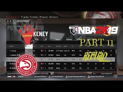 NBA2K19 Atlanta Hawks Part 11 -SIM AND THE DRAFT-