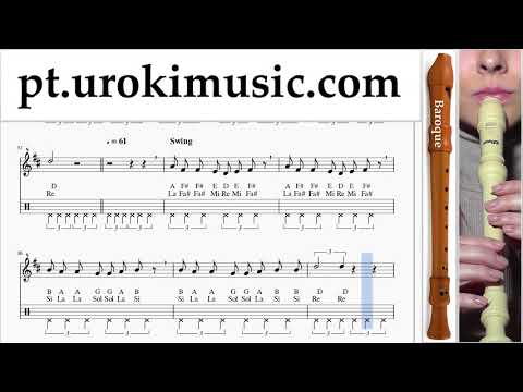 Aulas de Flauta Doce B. Imagine Dragons - Next To Me Curso Aprender um-ih372