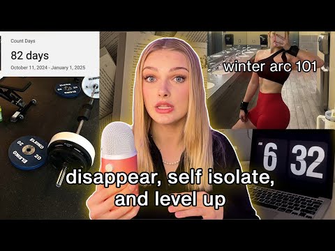 Self-isolation doesn't have to be depressing, make it rewarding instead. (Winter Arc 101)