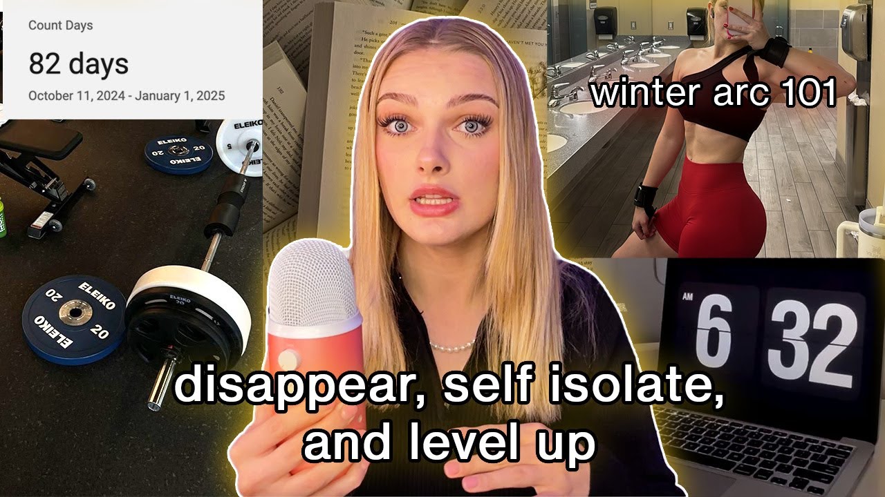 Self-isolation doesn't have to be depressing, make it rewarding instead. (Winter Arc 101)