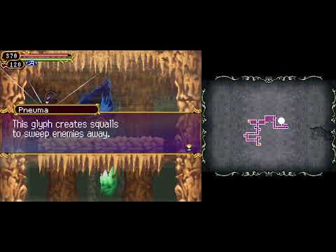 Castlevania Order of Ecclesia - Guide : How to get Pneuma Glyph in Windy room