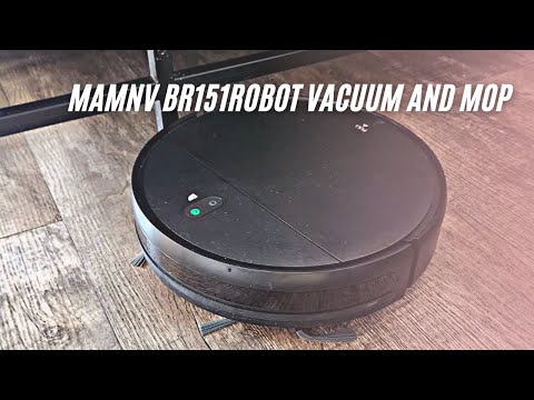 MAMNV BR151 Robot Vacuum and Mop Review & Test | Best Robotic Vacuum Cleaner and Mop