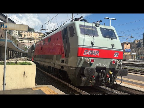 Invio locomotive storiche La Spezia Migliarina - Milano Greco Pirelli - E 444R 046 e E 632 030