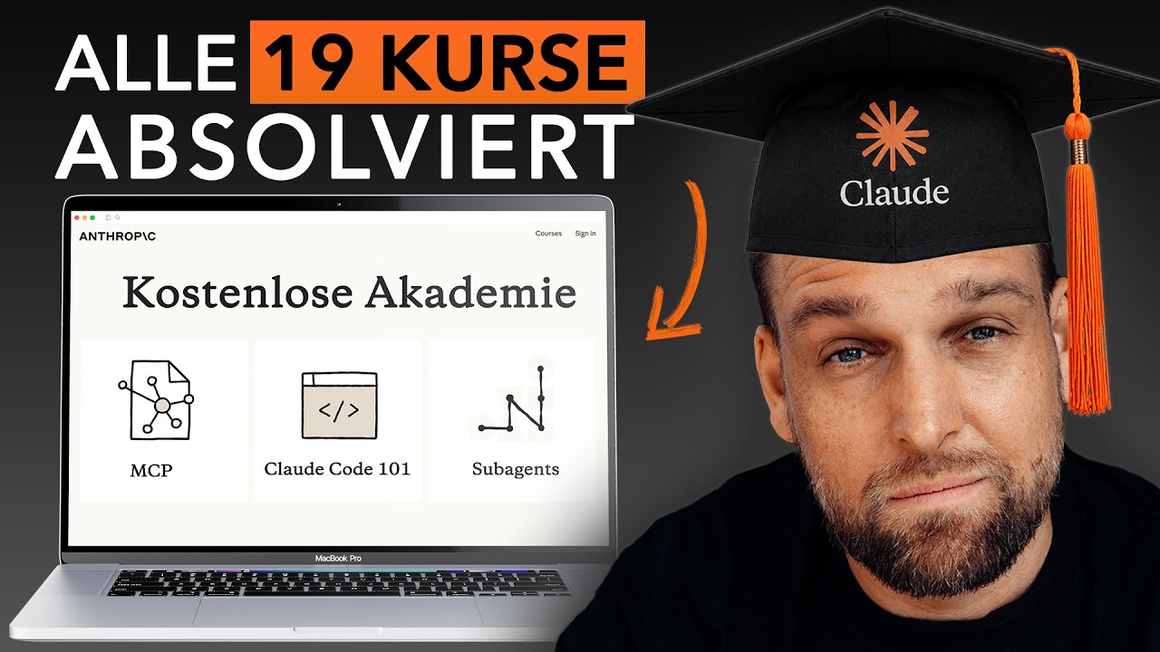 Ich habe alle 19 Claude-Kurse in 48h gemacht (nicht alle lohnen sich)...