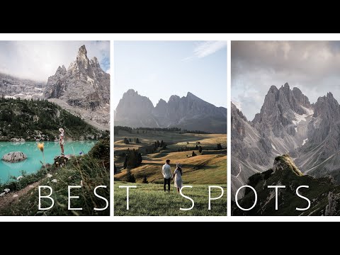 Dolomiten Travel VLOG I Top 5 Insta Fotospots 2021