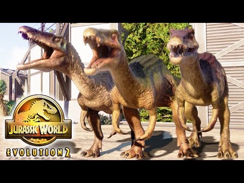 THE BARYONYX TRIO - GRIM, CHAOS & LIMBO (JURASSIC WORLD EVOLUTION 2)
