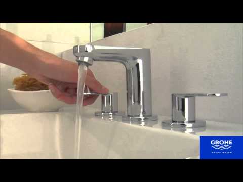 Cosmopolitan Single-Handle Single-Hole Bathroom Faucet Without Pop-Up - 1.5 GPM // GROHE STARLIGHT CHROME // YouTube Video