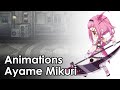 Ayame Mikuri Battle Animations