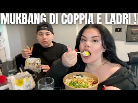 DEI LADRI HANNO CERCATO DI ENTRARCI IN CASA! POKE MUKBANG DI COPPIA *NO CLICKBAIT* | chiara paradisi