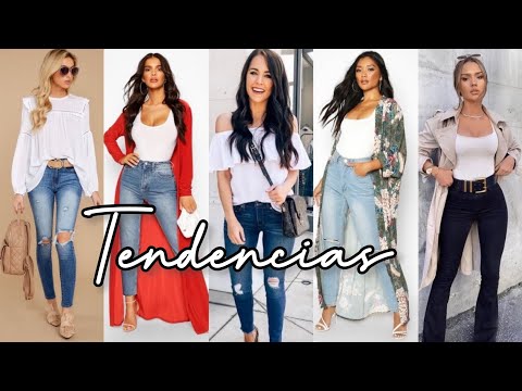 CÓMO VESTIR BIEN TENDENCIAS 2022 ❤️ OUTFITS DE MODA LOOKS BÁSICOS CON ESTILO MODA 2021-2022