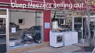 Deep freezers in short supply