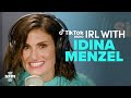 Idina Menzel on Husband's "Green Flags," Being a "Park-And-Bark Girl," Trolls | TikTok Radio IRL