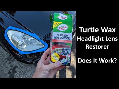 Turtle Wax Headlight Lens Restorer Review 