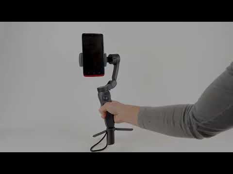 How to use Your Vivitar Smartphone Stabilizer, 3-Axis Foldable Pocket Gimbal, Tutorial Video