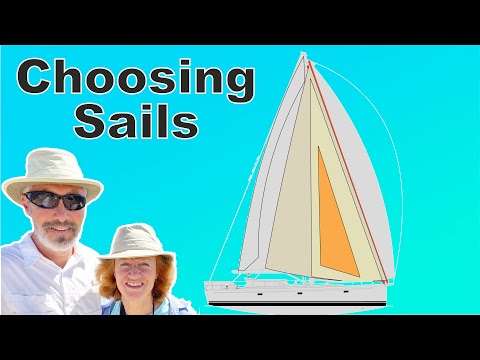 ALUMINUM Sailboat Pt 19 - Choosing SAILS | Sail Loft Tour | EP 240