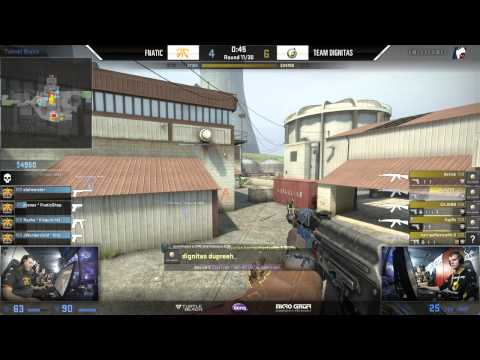Fnatic vs Dignitas - Game 1 - Bronze Medal Match - #MLGXGames Aspen 2015 - CSGO