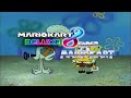 Spongebob Wrong Notes Mario Kart SNES Rainbow Road