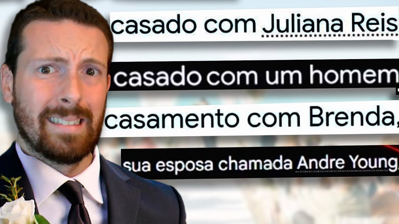 Descobriram sobre meu CASAMENTO