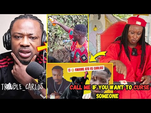 Nana Black Power Finally Reacts On Kwame Ato and Trouble Carlos Duabo, the Curse can kill Both if..