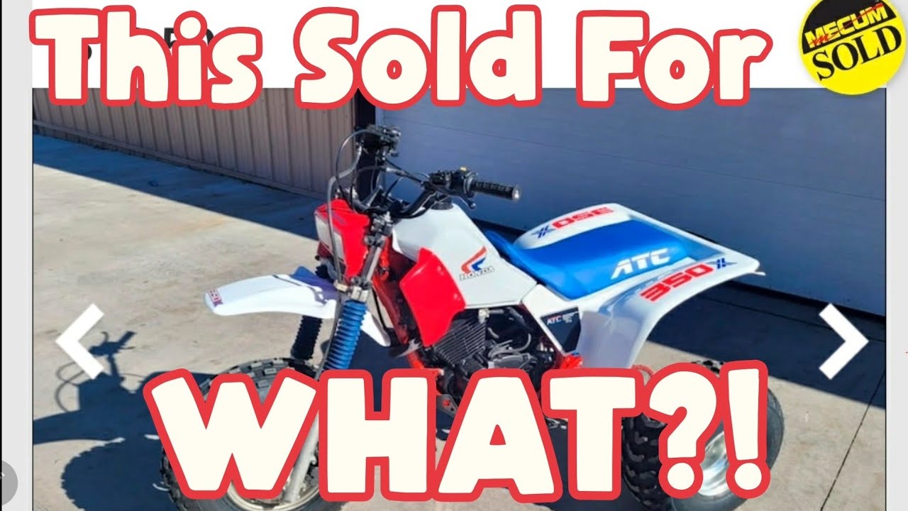 MECUM AUCTION - Honda ATC Sales Review! - Kissimmee Florida 2023