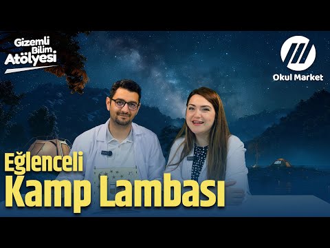 Maket Çadırdan Gece Lambası Yapalım