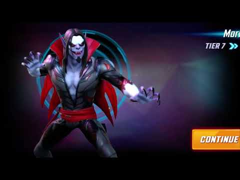 morbius unlock red stars orb opening marvel strike force