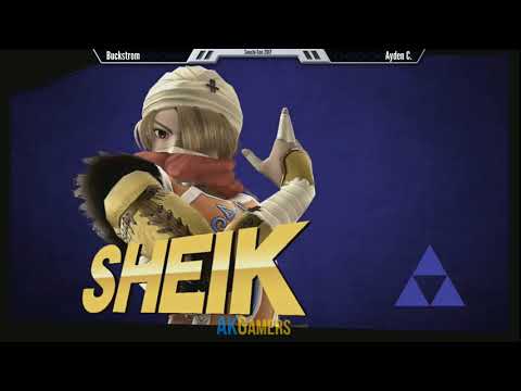 [SMASH 4] SenshiCon 2017: Buckstrom (Sheik) vs. Ayden C (Cloud)