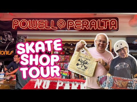 Is THIS the BEST Skate Shop Ever? | Powell Peralta Factory Store Tour