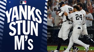 WHAT A COMEBACK! Yankees rally from 5-0 down in the 8th to win in extras!