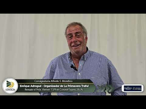 Enrique Adrogué - Organizador de La Primavera Traful - Remate Anual el 13 de Septiembre