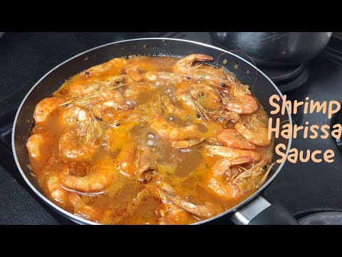 Shrimp Harissa Sauce (Crevettes sauce harissa)⎜Cook with Nahima