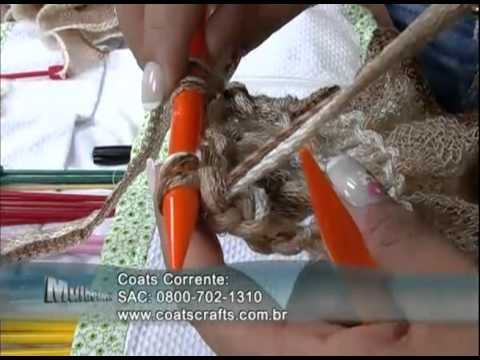 Mulher.com 01/08/2011 - Gravata em tricô feminina