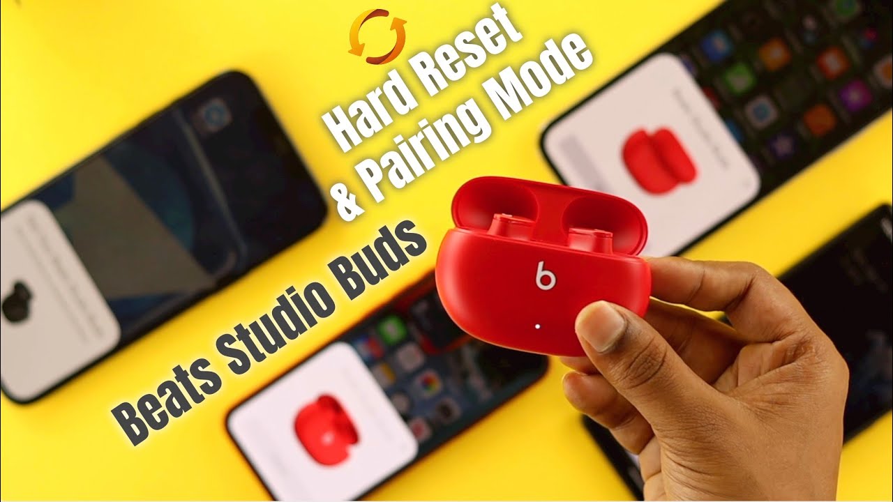 How To Put Beats Studio Buds in Pairing Mode | Hard Reset