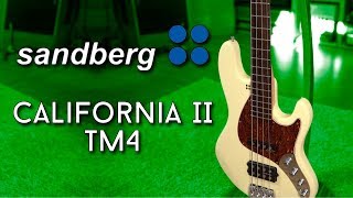 Video thumbnail for The Workhorse Bass - My new Sandberg California II TM4 by EytschPi42