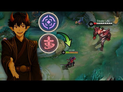 DYRROTH NEW META ITEM AND EMBLEM TO BEAT HIGH LIFESTEAL EXP ENEMY - MLBB