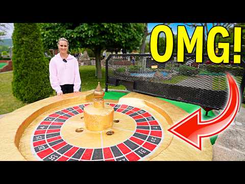 We Have Never Seen a Mini Golf Course Like This!