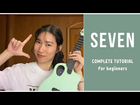 Jungkook (정국) ft. Latto - Seven (Ukulele Tutorial) by Chairia Tandias