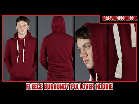 All Red Vibe Fleece Hoodie with White Taping | Best Red Pullover To Match Your Sneakers #Shorts