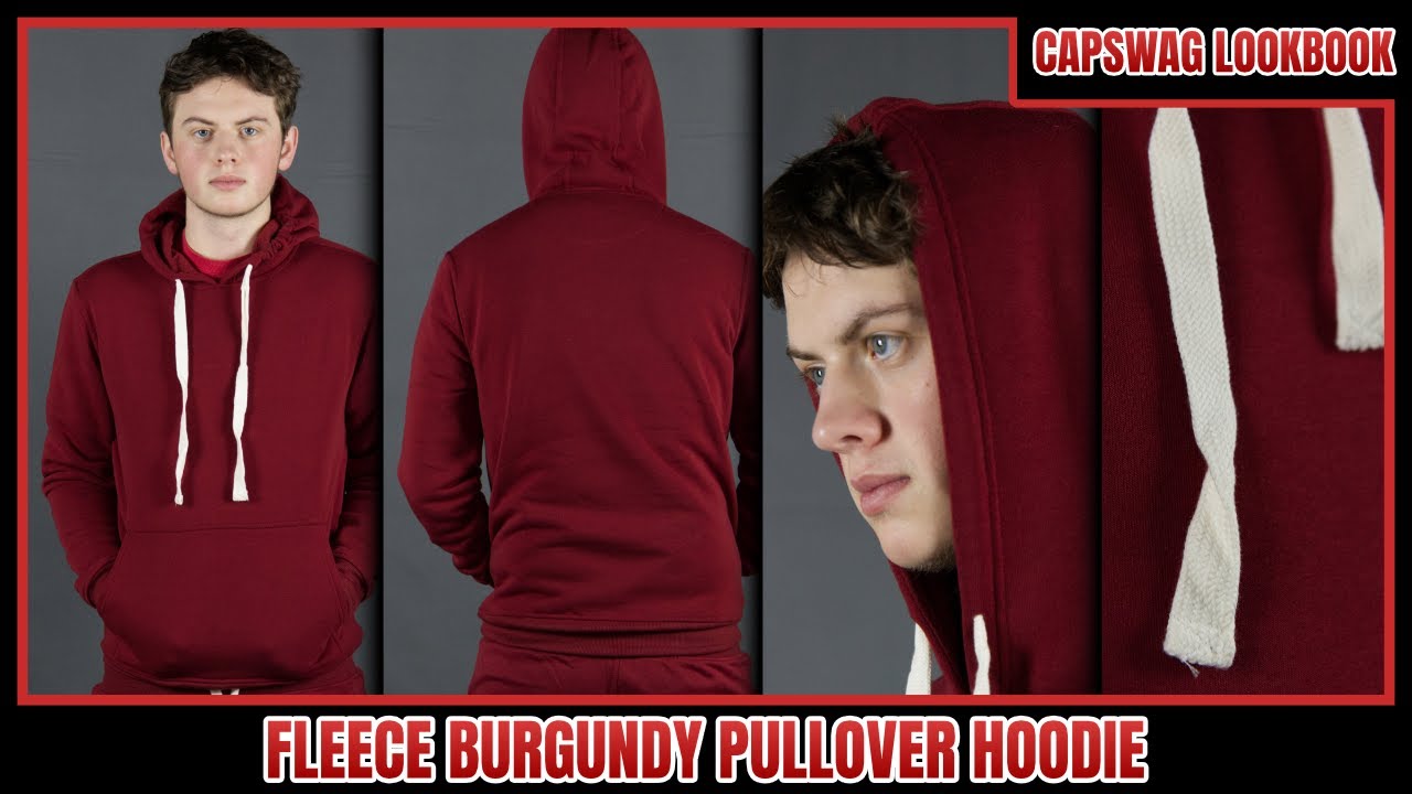 All Red Vibe Fleece Hoodie with White Taping | Best Red Pullover To Match Your Sneakers #Shorts