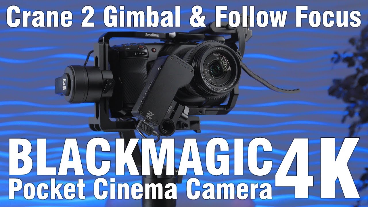 BMPCC4K on Gimbal with Follow Focus