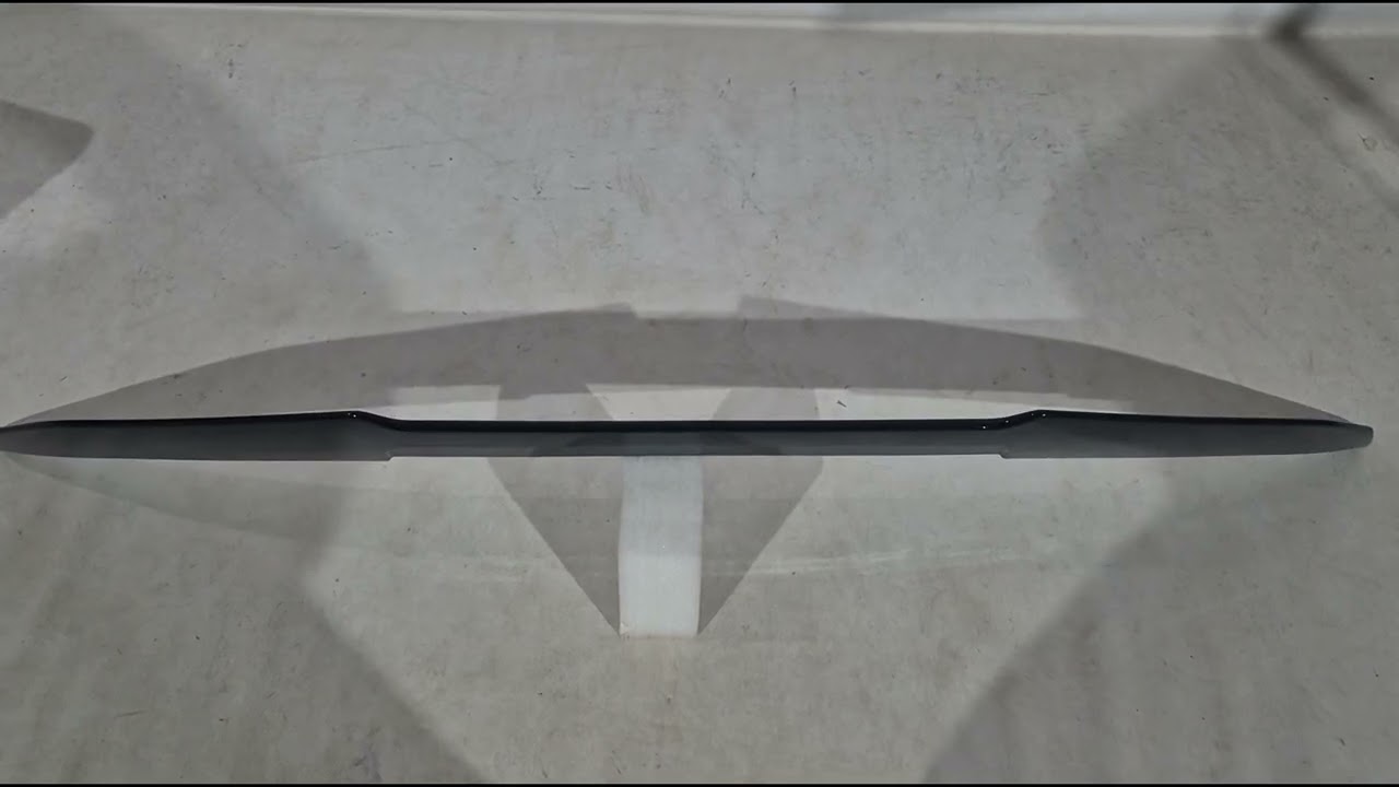 BMW 5 серія E60/E61 2003-2010 рр. Спойлер PSM-Style (чорний глянець) Video 1