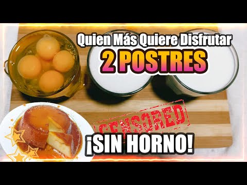 ¡FLAN de HUEVO en MINUTOS No Requiere Horno! ¿Conoces las Torrijas Españolas?