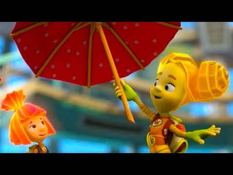 Its Pouring with Rain | The Fixies | The Umbrella - Kingdom Kids Zone, Little Learners - The Fixies